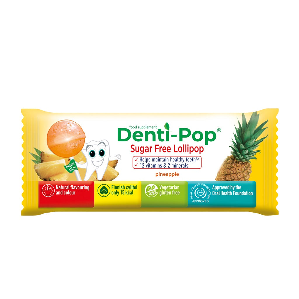 Denti-Pop Lollipop Pineapple Box 40s