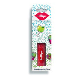 Lollips Toffee Apples Lip Gloss 3ml in colorful packaging.