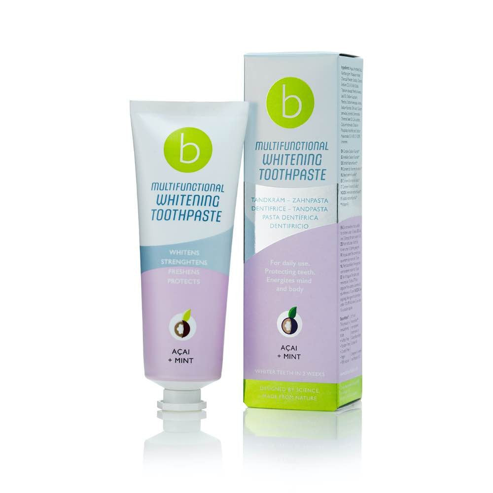 Beconfident Multi Whitening Toothpaste Acai+Mint 75ml