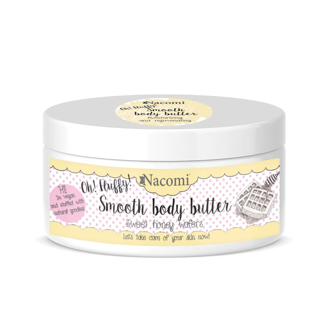 Nacomi Smooth Body Butter Sweet Honey Wafers 100g