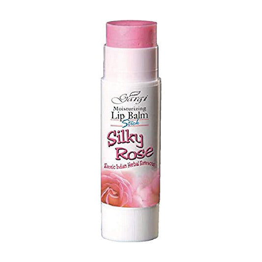 Gargi Lip Balm Stick Silky Rose with exotic Indian herbal extracts.
