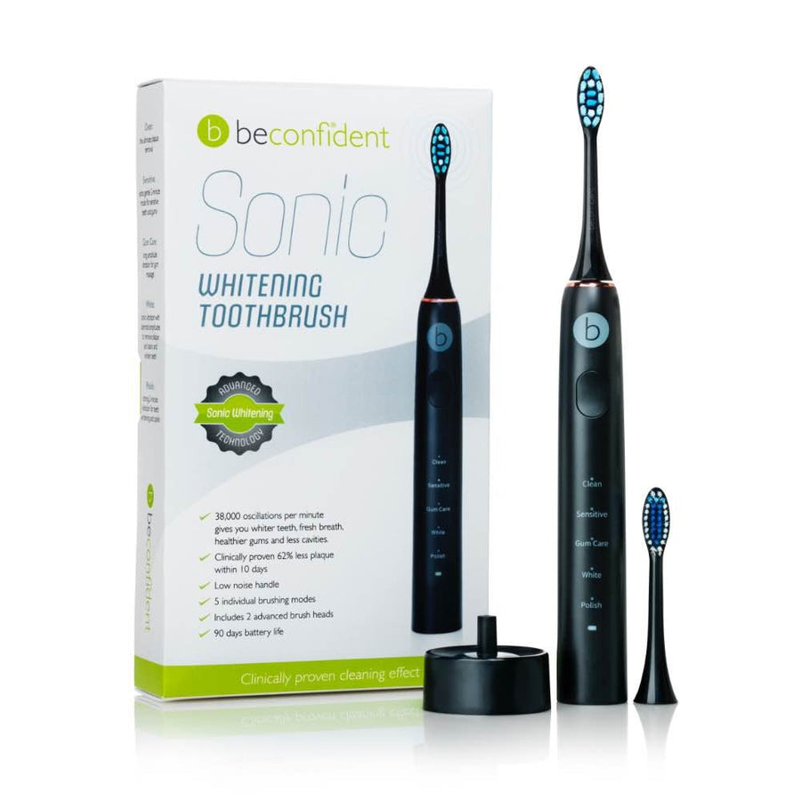 Beconfident Sonic Whitening Toothbrush Black/rose gold