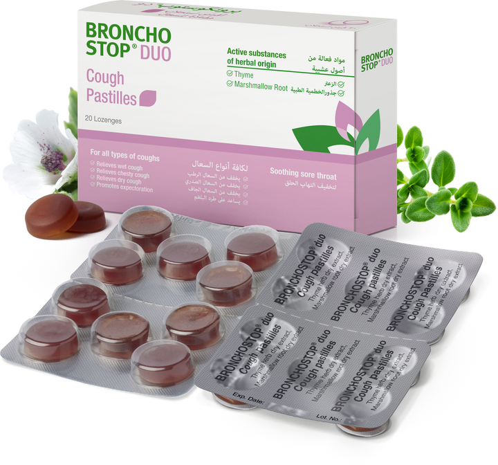 Bronchostop Duo Cough Pastilles 20s