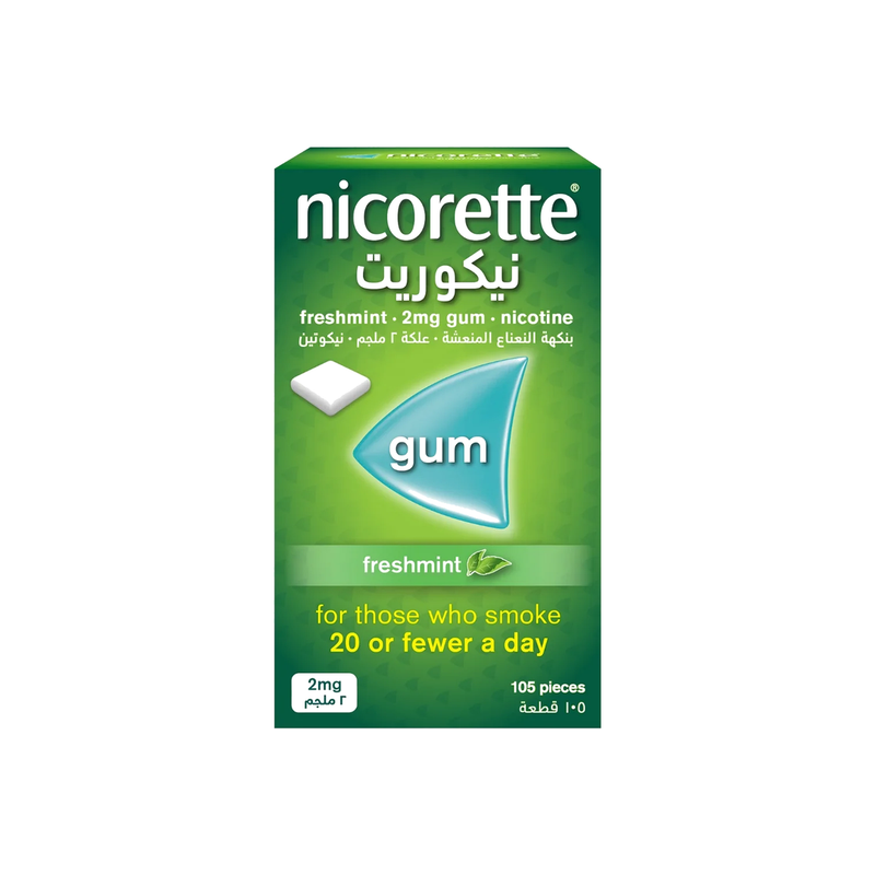 Nicorette Freshmint 2Mg Gum 105S