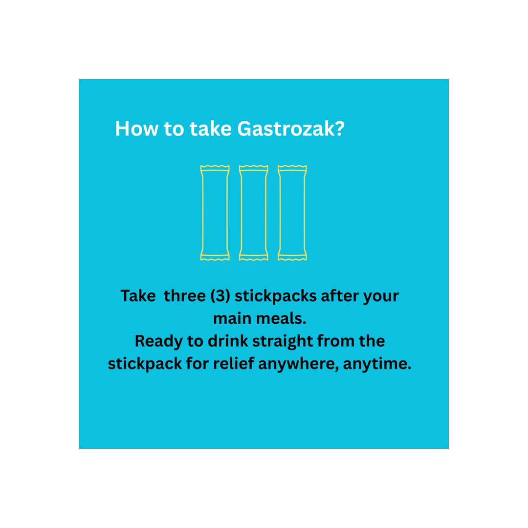 Gastrozak Oral Solution 10Ml Sticks 30S