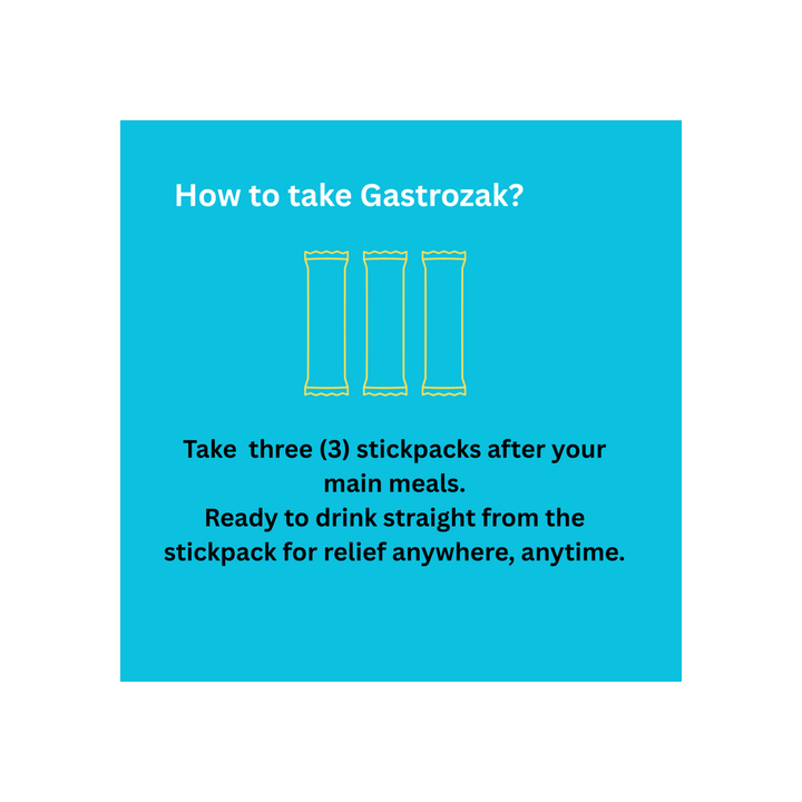 Gastrozak Oral Solution 10Ml Sticks 30S