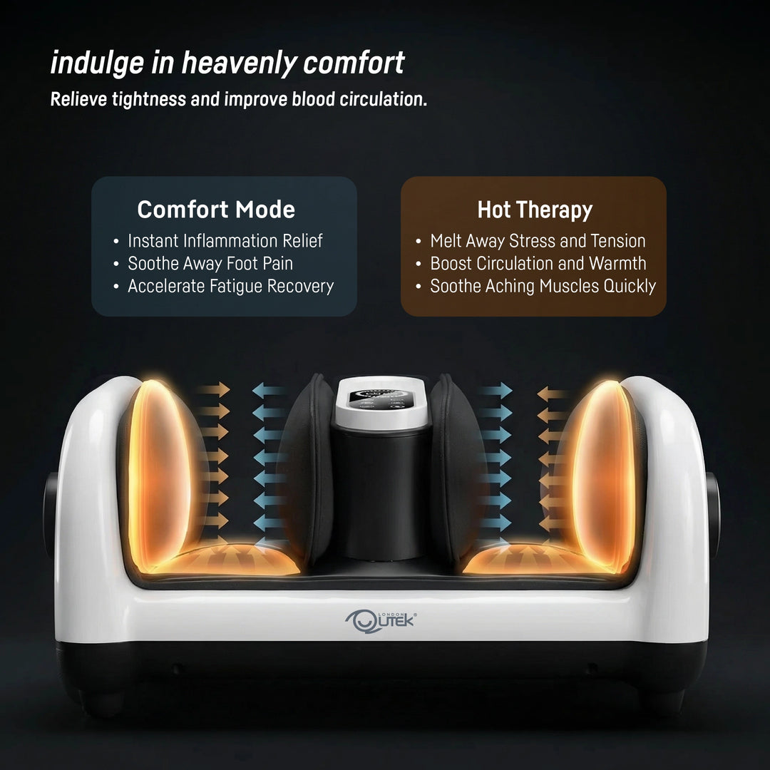 QUTEK BOUNCE 360 WHITE DEEP THERAPY MASSAGER