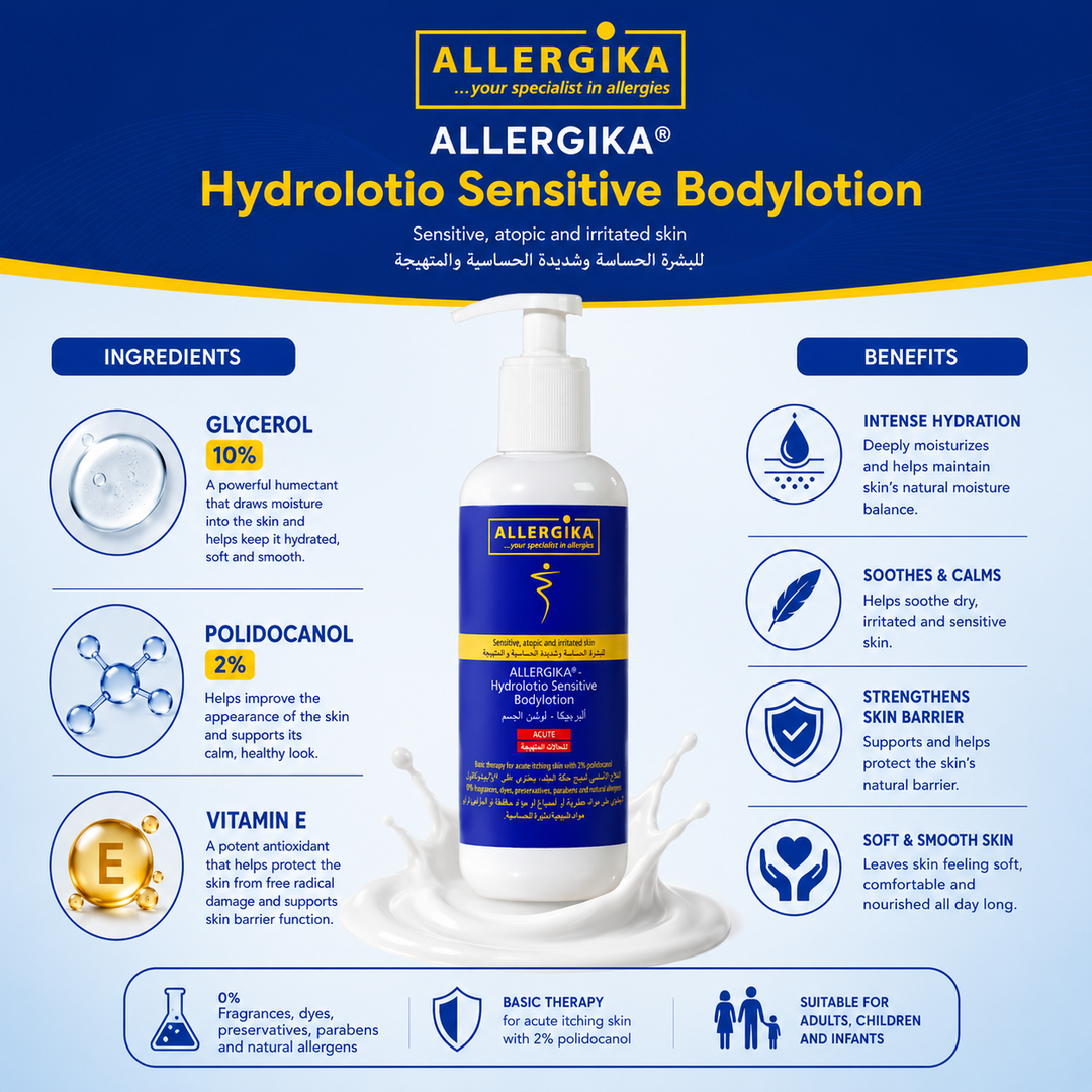 Allergika Hydrolotio Sensitive Body Lotion 200ml