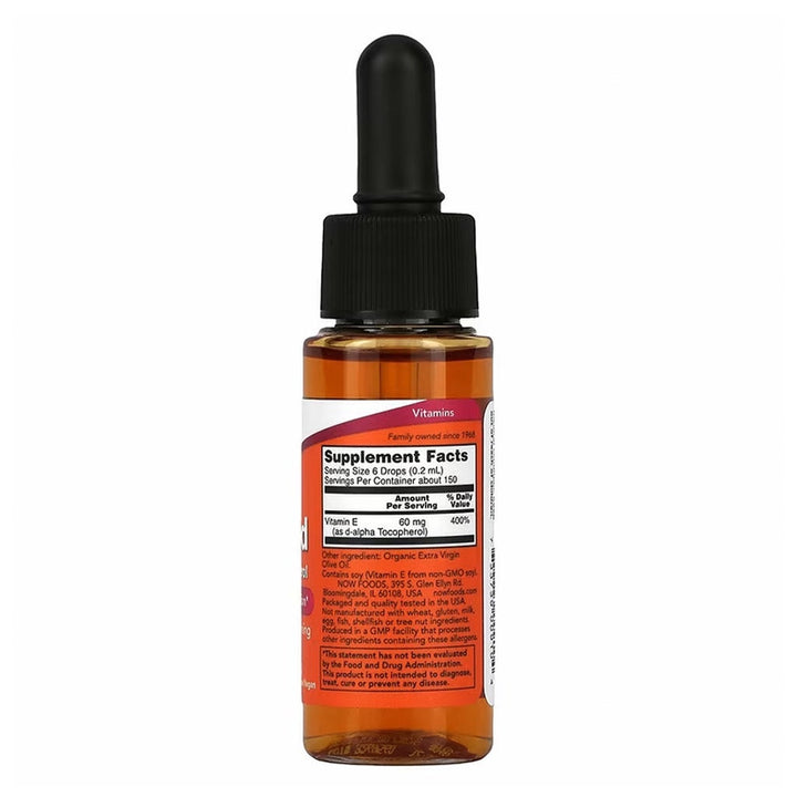 Now Vitamin E Liquid 30ml