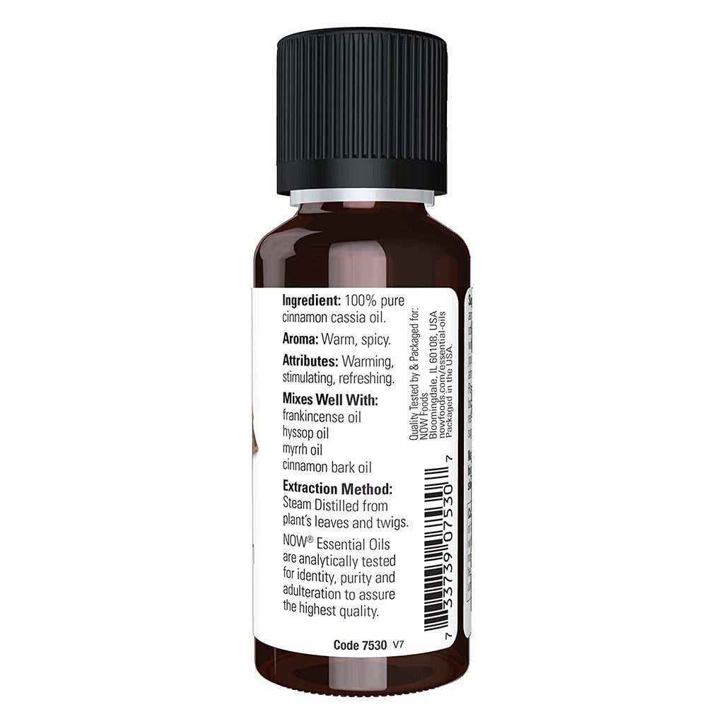 Now Cinnamon Cassia Oil 30ml