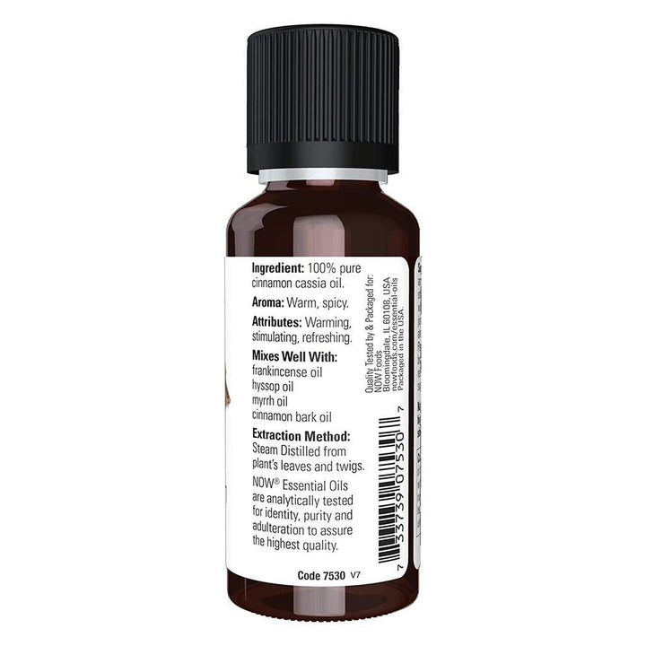 Now Cinnamon Cassia Oil 30ml