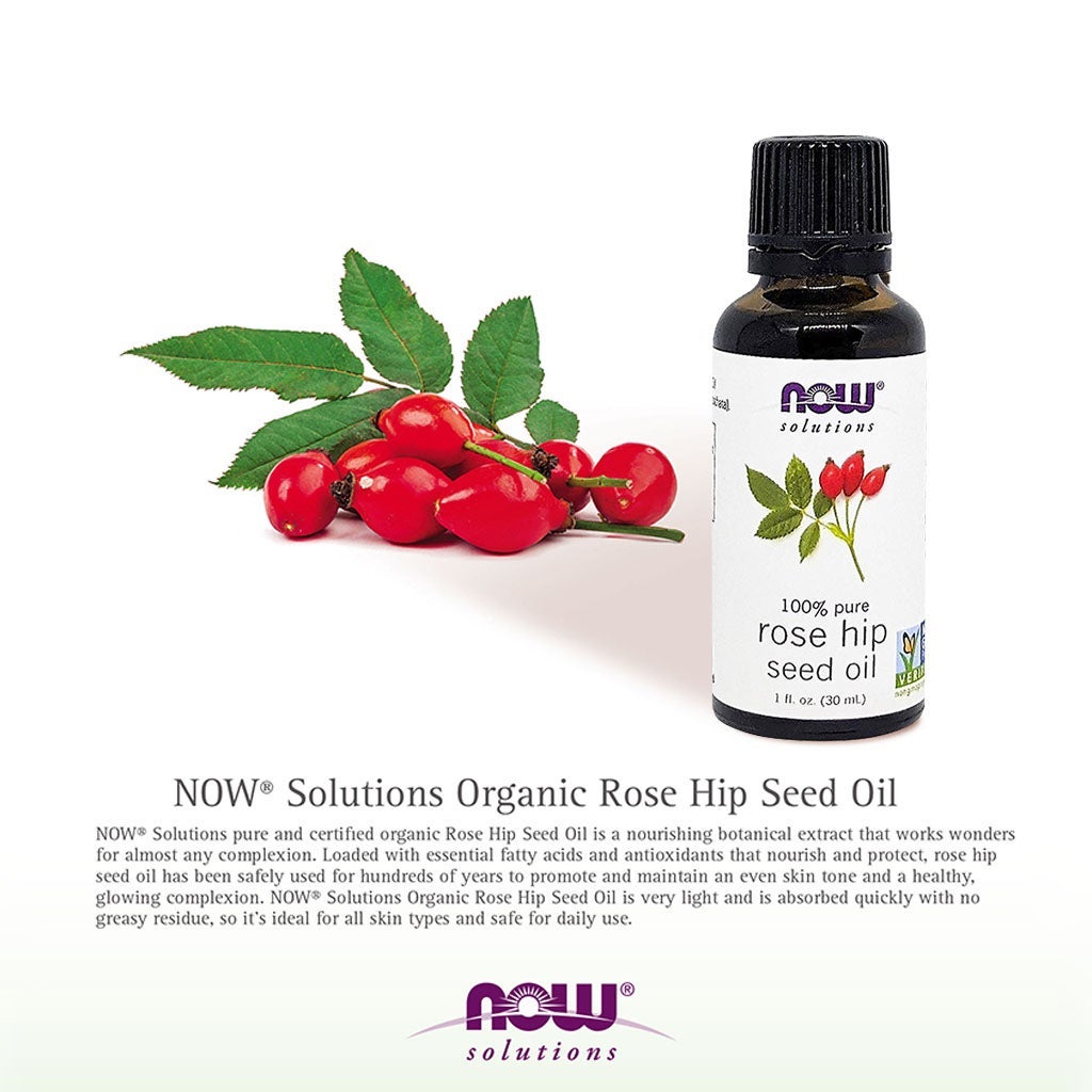 Now Rose Hip Seed Oil 30ml