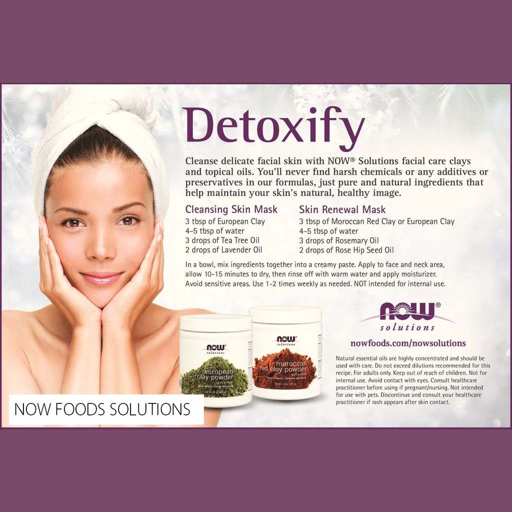 Now Moroccan Red Clay Powder