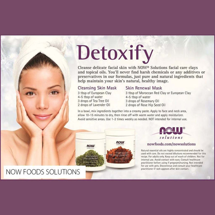 Now Moroccan Red Clay Powder