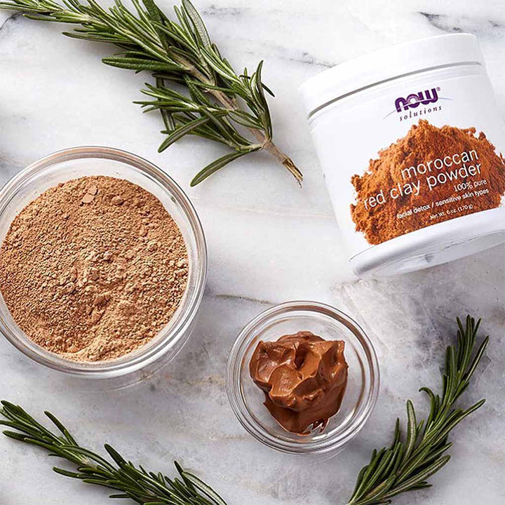 Now Moroccan Red Clay Powder