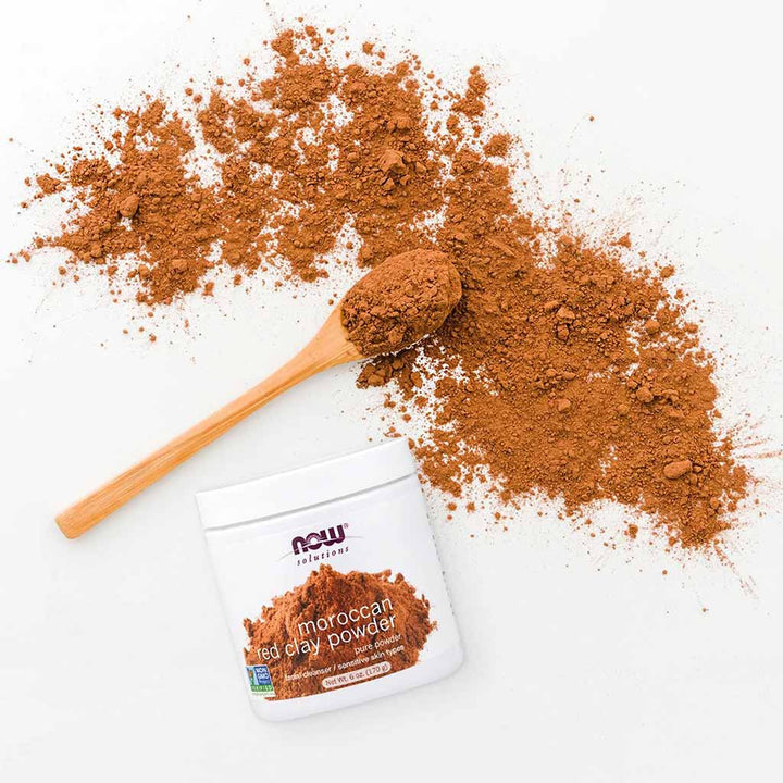 Now Moroccan Red Clay Powder