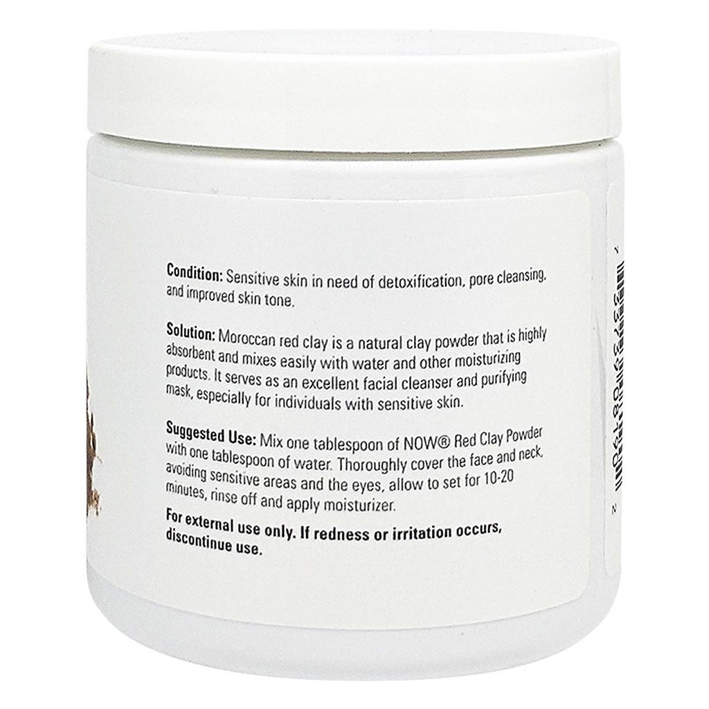 Now Moroccan Red Clay Powder