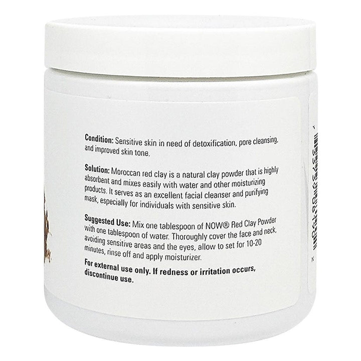 Now Moroccan Red Clay Powder