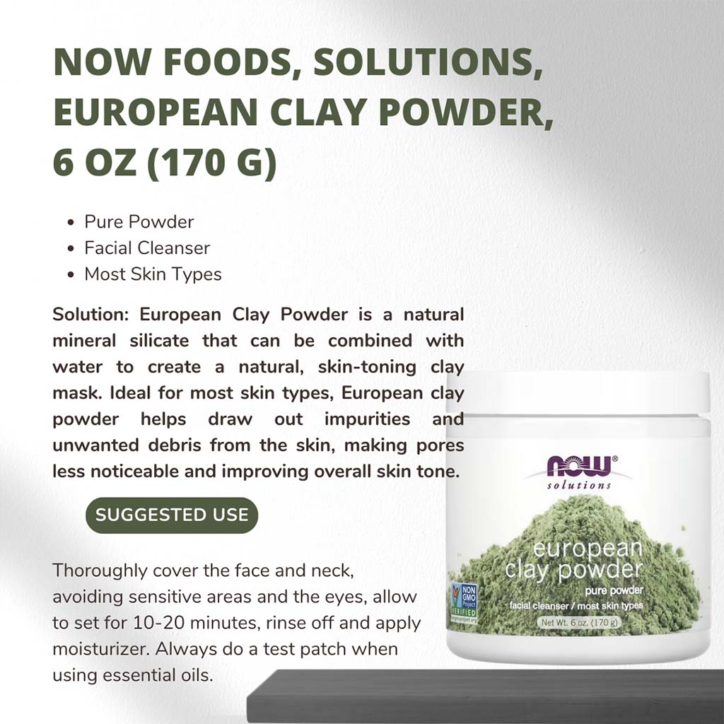 Now European Clay Powder 6oz