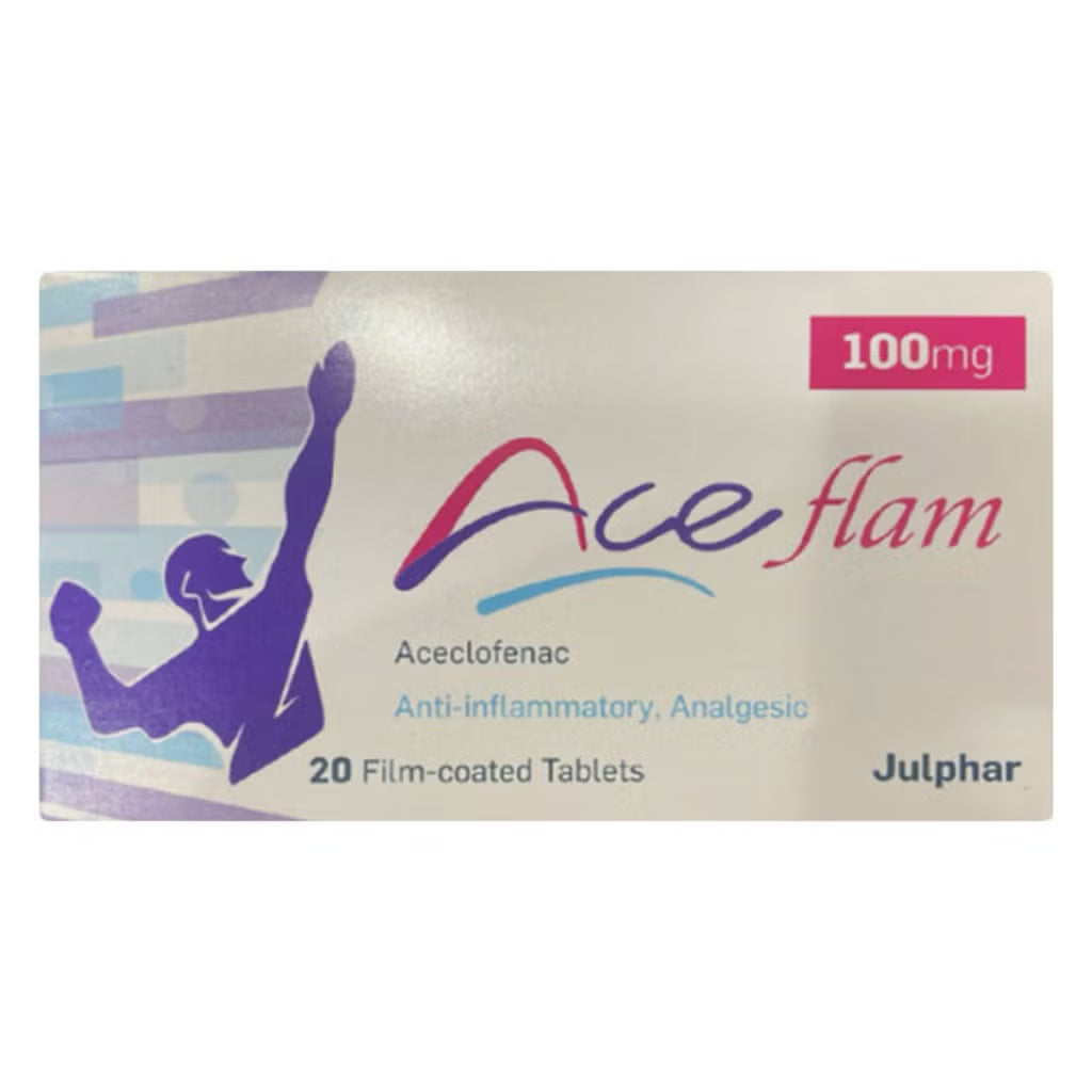 Aceflam 100Mg Tab 20S