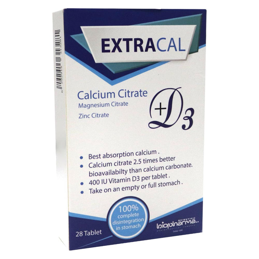 Extracal Tablets 28s