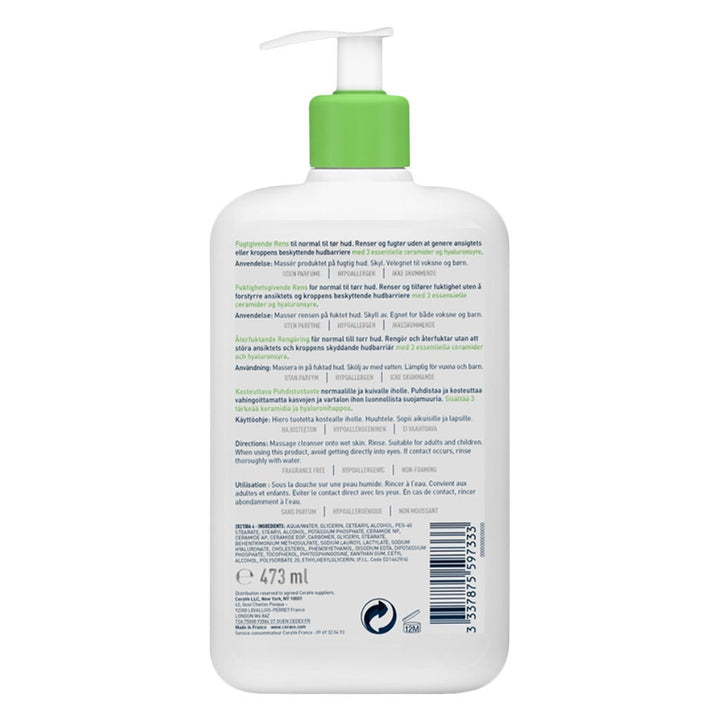 Cerave Hydrating Cleanser 473Ml