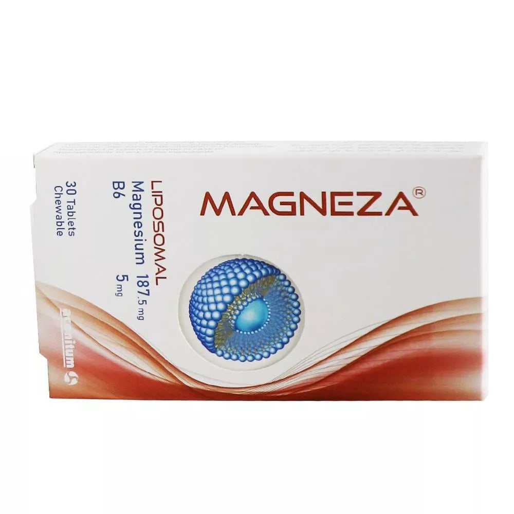 Magneza Liposomal Chew Tablets 30s – Al Manara Pharmacy