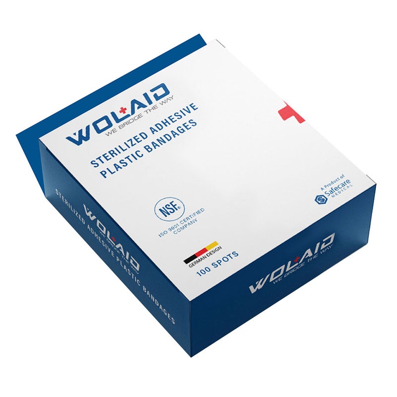 Wolaid Non-Woven Sterile Dressing Pad 6X7Cm 50S