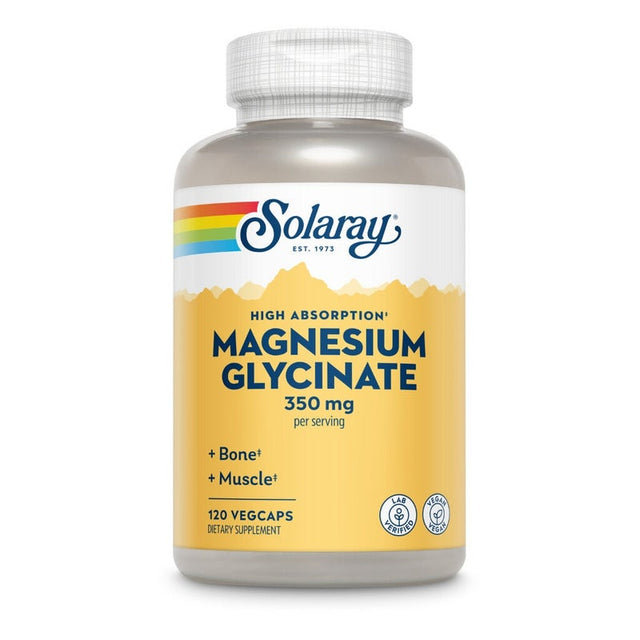 SOLARAY MAGNESIUM GLYCINATE 350MG VEGCAP 120S