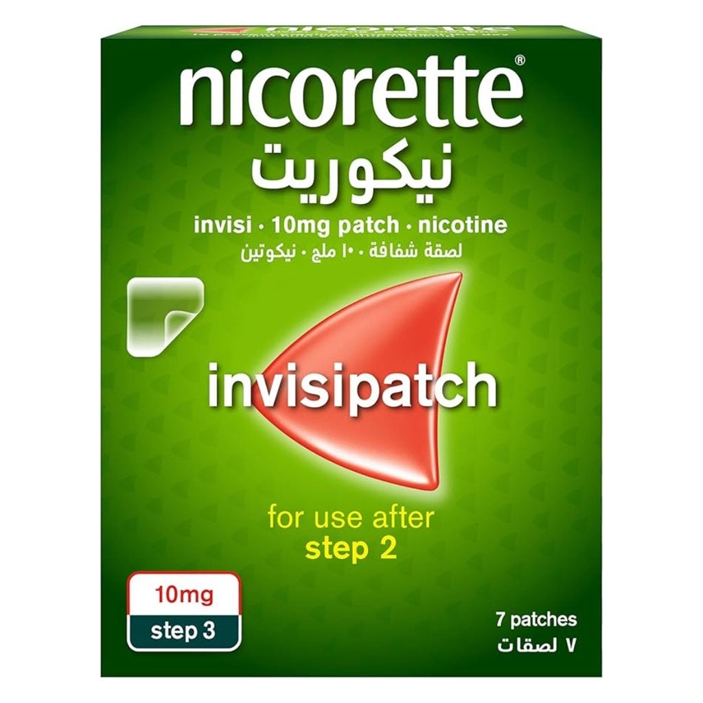 Nicorette Invisipatch 10Mg Patch 7S