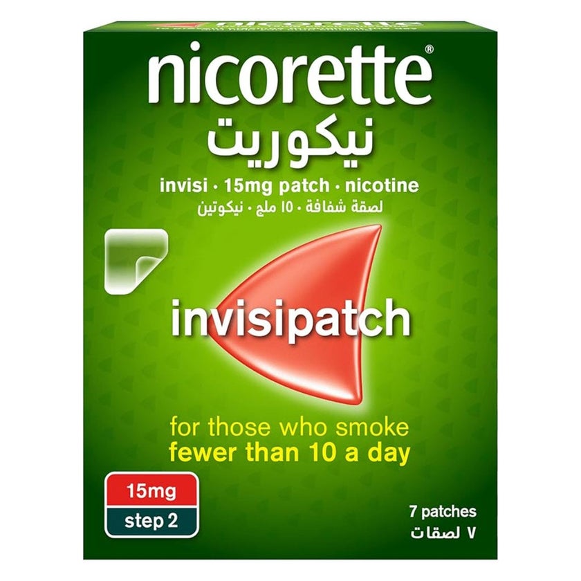 Nicorette Invisipatch 15Mg Patch 7S