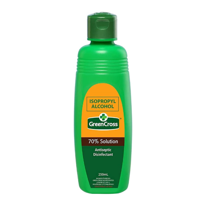 GREEN CROSS 70% ISOPROPYL ALCOHOL 250ML