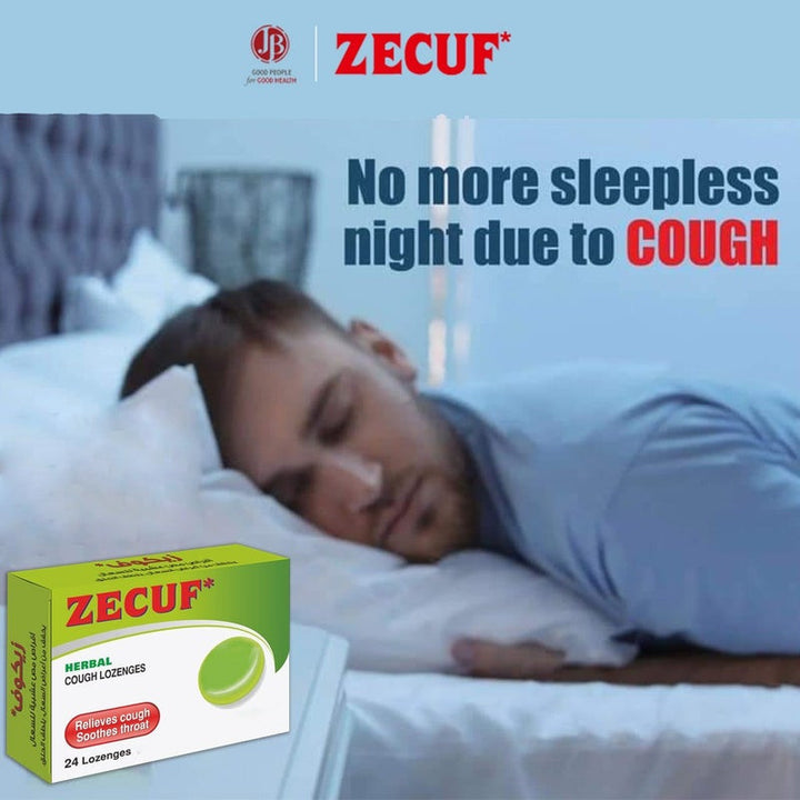 Zecuf Lozenges Herbal Sore Throat & Cough 24s