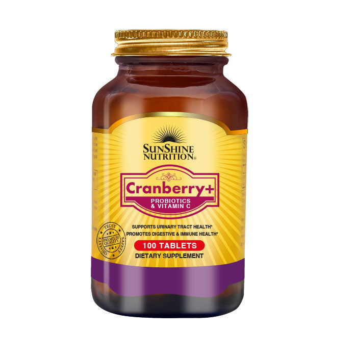 SUNSHINE CRANBERRY+PROBIO&VIT C TAB 100S