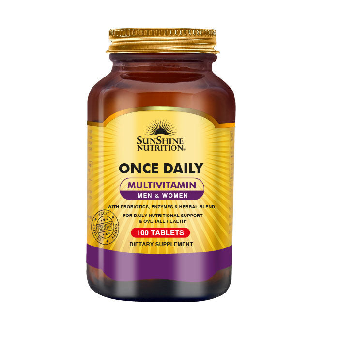 SUNSHINE ONCE DAILY MULTI MEN&WOMEN TAB 100S