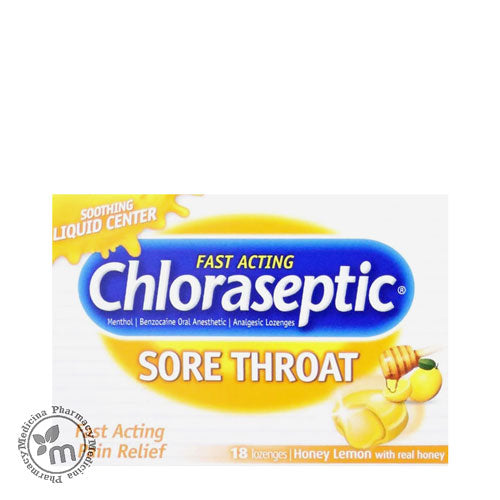 Chloraseptic Lozenges Honey & Lemon