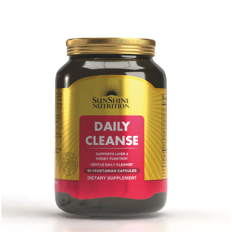 SUNSHINE DAILY CLEANSE VEGCAP 90S