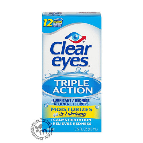 Clear Eyes Triple Action Relief 15 ml