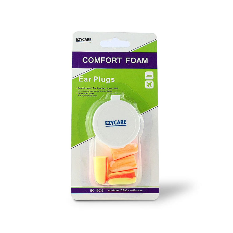 Ezy Care Comfort Foam Ear Plugs 2Pairs 10039