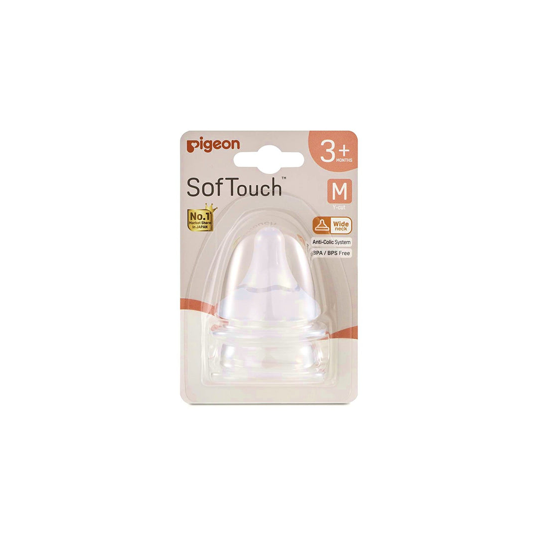 Pigeon Soft Touch M Nipples 2pcs - 81241