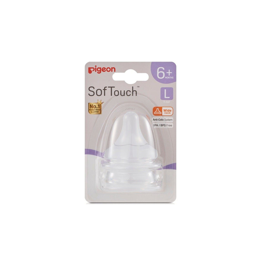 Pigeon Soft Touch L Nipples 2pcs - 81242