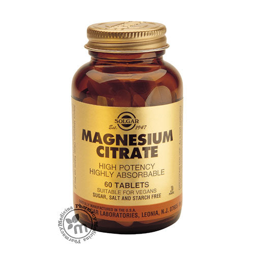 Solgar Magnesium Citrate Tablets