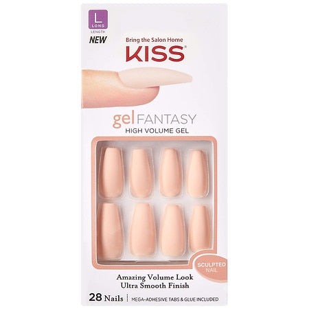 Kiss Kgfs01C Fantasy Long Gel Nail 28S