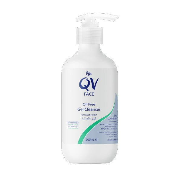 Ego Qv Face Gel Cleanser Pump 200ml