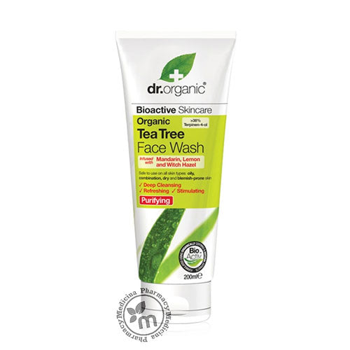 Dr Organic Tea Tree Face Wash