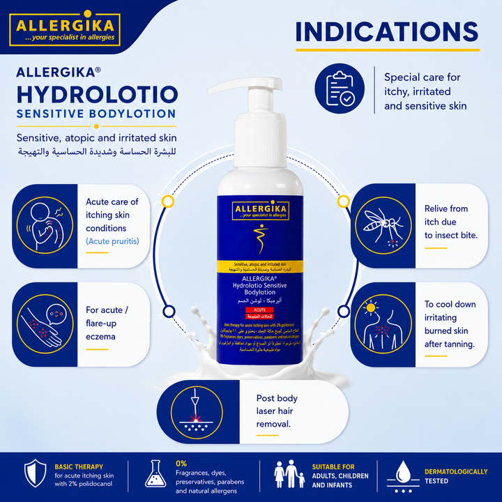 Allergika Hydrolotio Sensitive Body Lotion 200ml