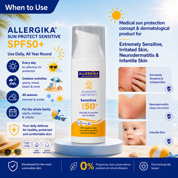 ALLERGIKAÂ® SUN PROTECT Sensitive SPF 50+