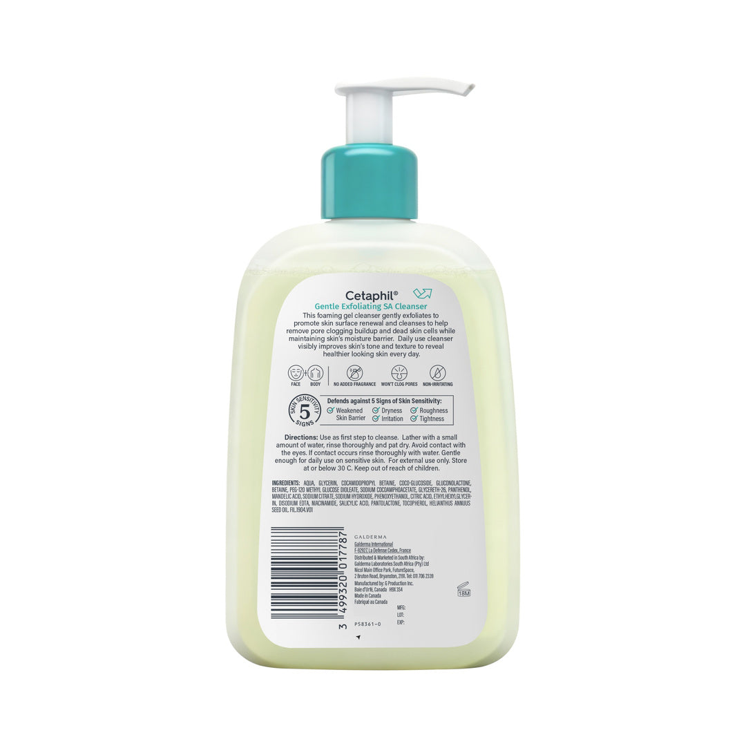 CETAPHIL GENTLE EXFOLIATING SA CLEANSER 473ML