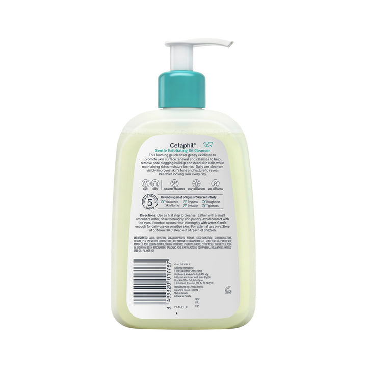 CETAPHIL GENTLE EXFOLIATING SA CLEANSER 473ML