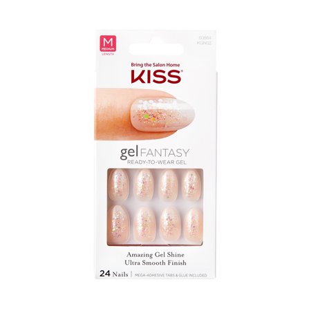 Kiss Gel Kgn02C Fantasy Long Nail 24S